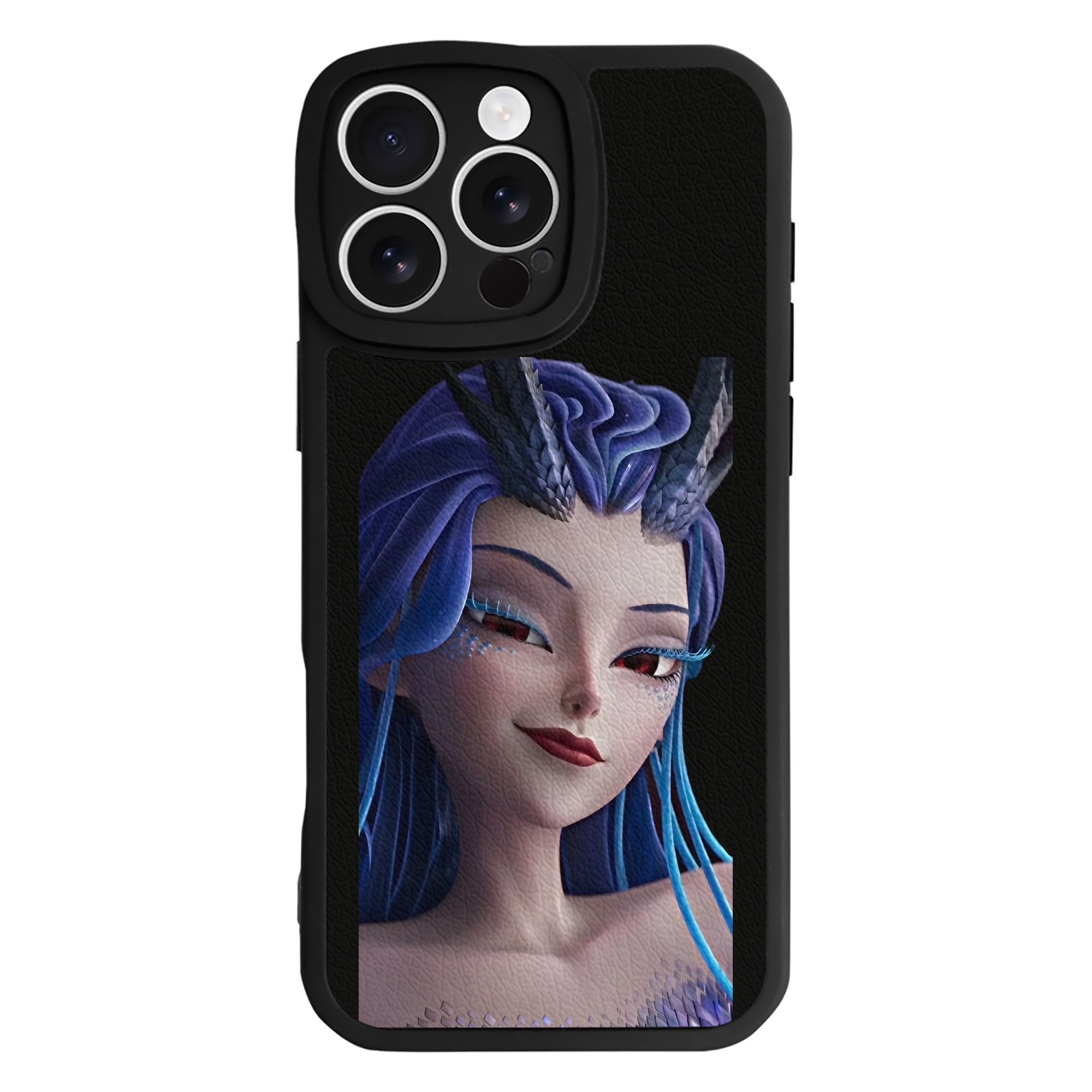 （画像用） Ne Zha 2 ナタ 魔童の大暴れ 【iPhone 16シリーズ対応】シリコンスマホケース（レザー調） 材質：シリコン